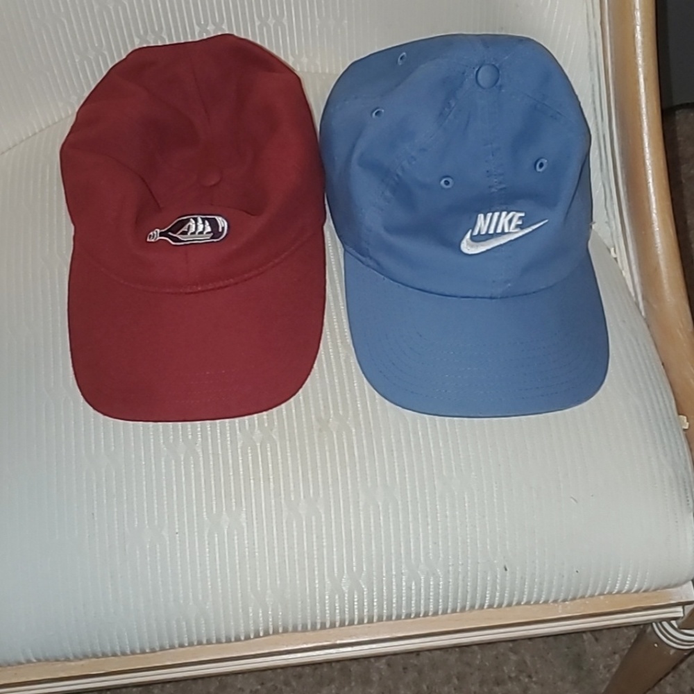 Two strapbacks
